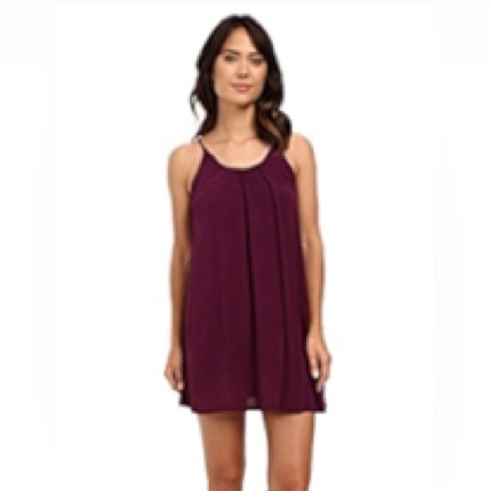 Roxy Phantom Island dress | Maroon Purple Swing Dress Casual Beach  Size: XS